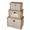 Image 1 : Central Line Set of 3 Trunks with NWTF Graphics