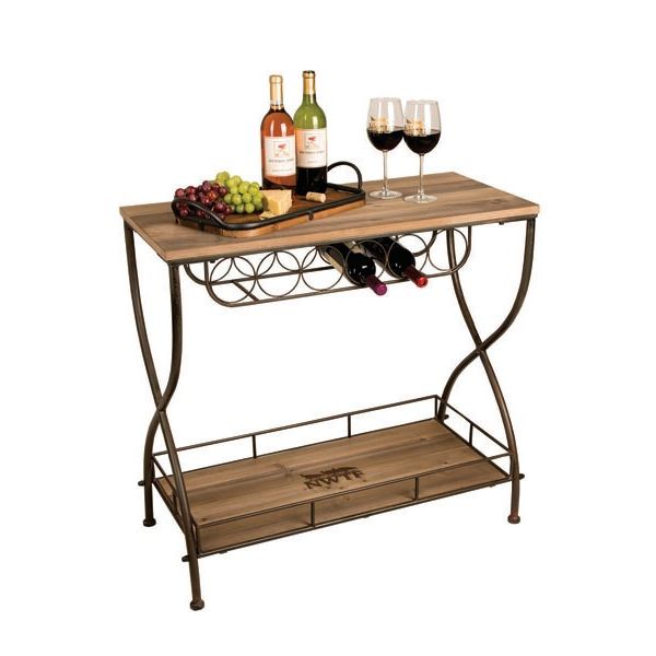 Wine Table with NWTF Logo