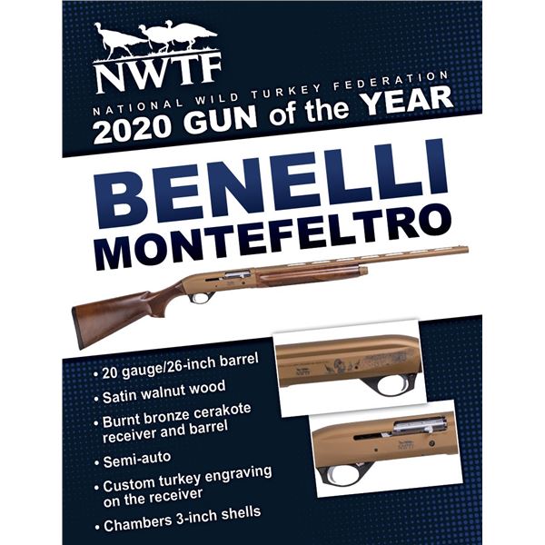 Chance #1 at 2020 NWTF Gun of the Year - Benelli Montefeltro