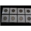 Image 2 : Canada Twenty-five Cent Coins (8) -