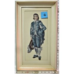 Vintage petit point -Blue Boy - 1960