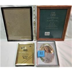 2 new 5 X 7 picture frames - 2 8X10" frames