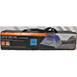 New "Ozark Trail" 3 person dome tent - 84" X 72" X 42"