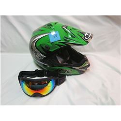 HJC helmet / Capix sport goggles