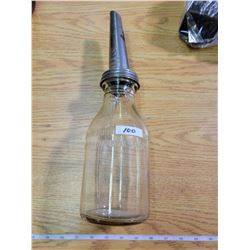 Imperial quart - ECD metal spout with original glass jar
