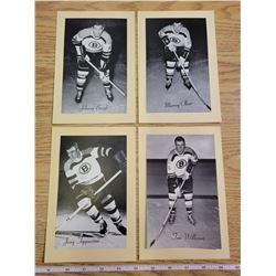 Beehive hockey - Johnny Bucyk, Murray Oliver, Tom Williams, Jerry Toppazzini