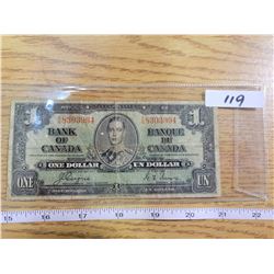1937 one dollar bill