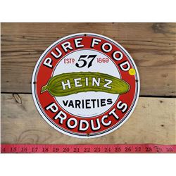 Heinz 57 Porcelain Sign (repro)