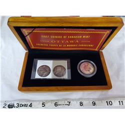 2008 50 cent coin & stamp sterling silver 1820/10000