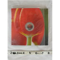 2011 25 cent tulip + lady bug