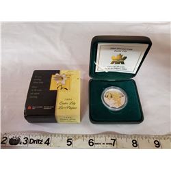 2004 50 cent easter lily silver