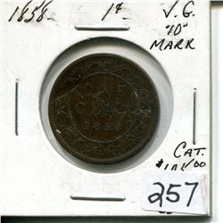 1858 large cent