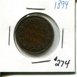 1894 large cent