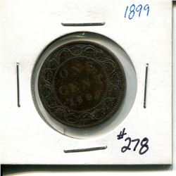 1899 large cent