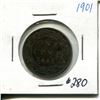 Image 1 : 1901 large cent