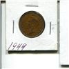 Image 2 : 1949 small cent + 1951 5 cents