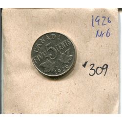 1926 5 cents