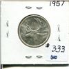 Image 1 : 1957 25 cents silver MS