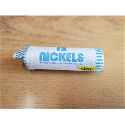 1964 5 cents roll UNC