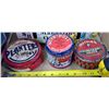 Image 12 : 3 Vintage Tins - Nevr-Dull, Watkins; Planters