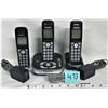 Image 1 : Panasonic caller ID talking phone/extension plus extra phone