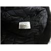 Image 3 : New size 6 7/8 real fur winter hat plus new pair XXL lined genuine black leather mitts