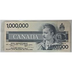 Novelty million $1 000 000 bill