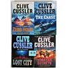 Image 1 : Four (4) Clive cussler novels with dust jackets - Hardcover