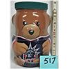 Image 1 : Rare Kraft New York Rangers NHL glass bear bank/uniform