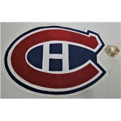 Molson Canadian beer box Montreal Canadiens men's size 11 ring