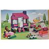 Image 4 : 2012 Lego set #4625 'girls' brick box pink house 100% instructions contain with lid