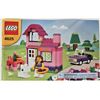 Image 5 : 2012 Lego set #4625 'girls' brick box pink house 100% instructions contain with lid