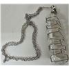 Image 3 : Avon 14" chain/clear slipper pendant, 16" s/c chain with 2" clear crystal pendant