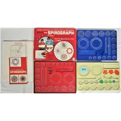 3 Spirograph sets includes boxed 1968 set #401