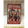 Image 1 : Last Chance tin sign