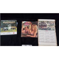 Lot Various Calendars