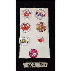 Royal Canadian Legion Buttons