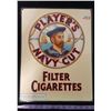 Image 1 : Players Tobacco Embossed 17" x 13" Tin Sign