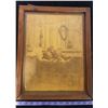 Image 1 : Bathtub Print Wood Frame