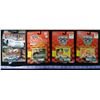 Image 1 : 4 X Nascar 1/64 Scale Die Cast Cars