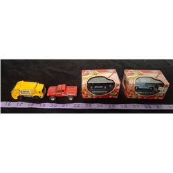 4 X 1/64 Scale Die Cast Vehicles