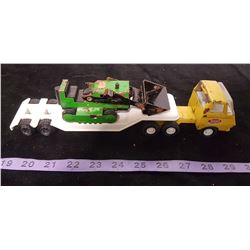 Tonka Transport With Dozer