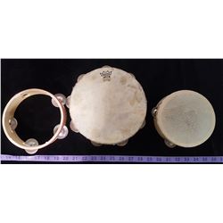 3 X Tamborenes 1 X 8" 2 x 6"