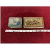 Image 1 : (2) Cigarette Tabaco Tins