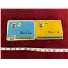 Image 1 : (2) Flat 50's Cigarette Tins