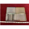 Image 2 : (2) Flat 50's Cigarette Tins