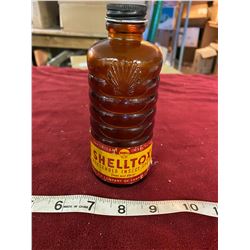 Shell Oil Shell fox Amber Bottle