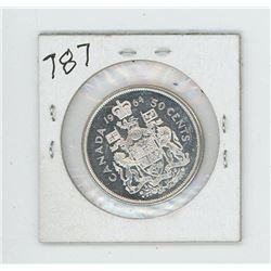 1964 Canada 50 Cent Coin