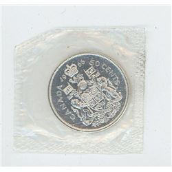 1966 Canada 50 Cent Coin