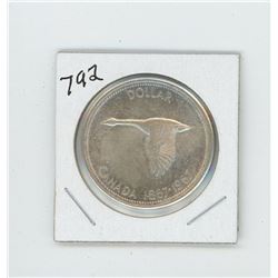 1967 Flying Loon Silver Dollar